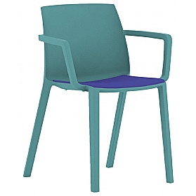 Win Upholstered Breakout and Canteen Chairs with Arms