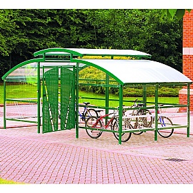 Fortress Secure Bicycle Compound Shelters