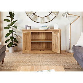 Mobel Oak Solid Wood Credenzas