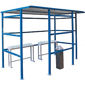 Traditional Smoking Shelters