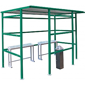 Traditional Smoking Shelters