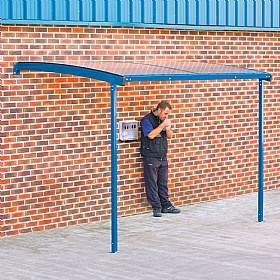 Wall Mounted Smoking Shelters