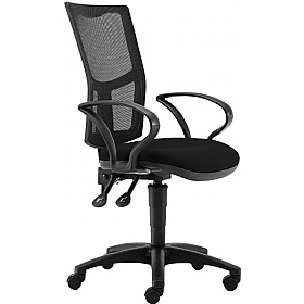 Air 2-Lever Mesh Back Operator Chairs