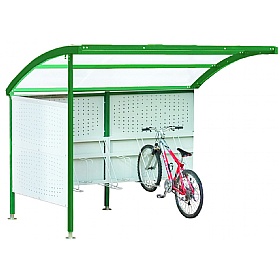 Premier Secure Bicycle Shelters Extension