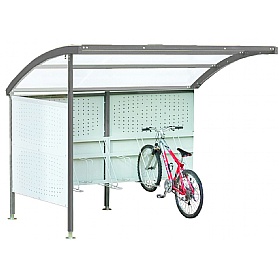 Premier Secure Bicycle Shelters Extension