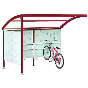 Premier Secure Bicycle Shelters Extension