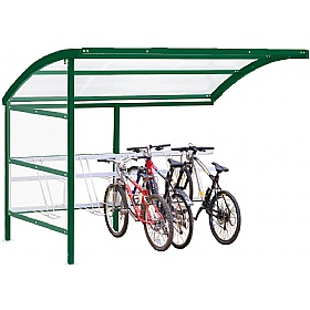 Premier Secure Bicycle Shelters Extension