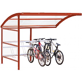 Premier Secure Bicycle Shelters Extension