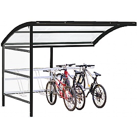 Premier Secure Bicycle Shelters Extension