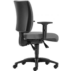 Mayb Medium Back 3-Lever Operator Chairs - Office Chairs