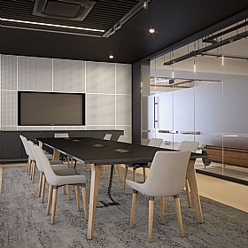 Lux XL Rectangular Boardroom and Conference Tables