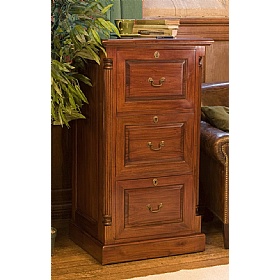 La Roque Mahogany Solid Wood Filing Cabinets