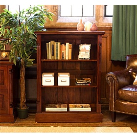 La Roque Mahogany Solid Wood Bookcases - Office Storage