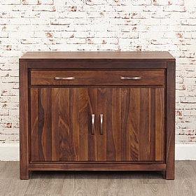 Mayan Walnut Solid Wood Hidden Home Office Desk