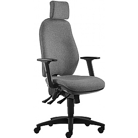 Mode Ergonomic High Back Task Chairs with Headrest