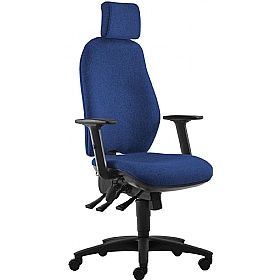 Mode Ergonomic High Back Task Chairs with Headrest