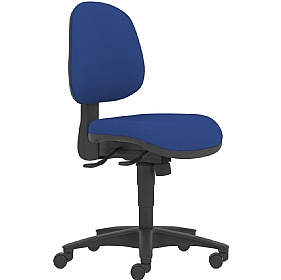 Topaz Medium Back 2-Lever Operator Chairs - Office Chairs