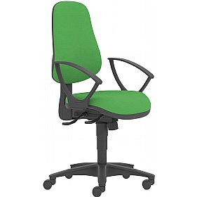 Topaz High Back 2-Lever Operator Chairs - Office Chairs