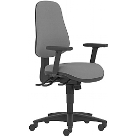 Topaz High Back 3-Lever Operator Chairs - Office Chairs
