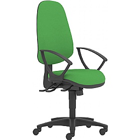 Topaz Extra High Back 3-Lever Operator Chairs - Office Chairs
