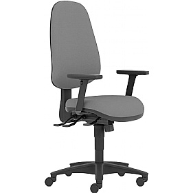Topaz Extra High Back 3-Lever Operator Chairs - Office Chairs
