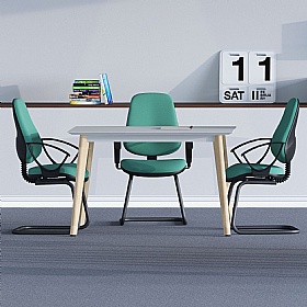 Topaz Lite High Back Visitor Chairs