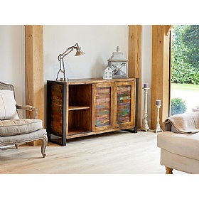 Urban Chic Sliding Door Credenza