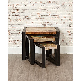 Urban Chic Nest of 3 Coffee Tables
