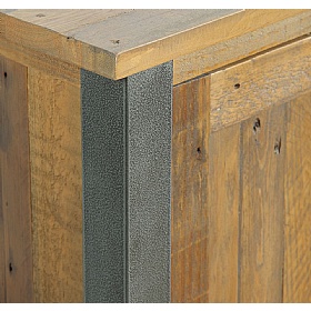 Urban Elegance Reclaimed Small Bookcase