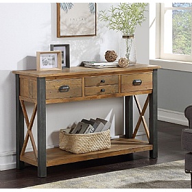 Urban Elegance Reclaimed Console Table