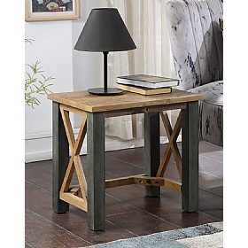 Urban Elegance Reclaimed Side Table