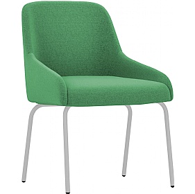 Flow 4-Leg Meeting and Breakout Chairs - Reception Area