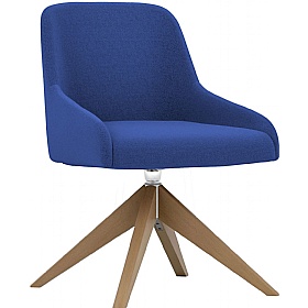 Flow Scandi Meeting and Breakout Swivel Chairs - Reception Area