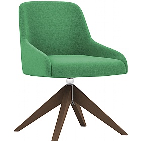 Flow Scandi Meeting and Breakout Swivel Chairs - Reception Area