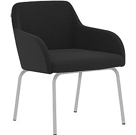 Flow 4-Leg Meeting and Breakout Armchairs - Reception Area