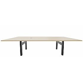 Progress Plus Electric Height Adjustable Rectangular Boardroom and Conference Ta