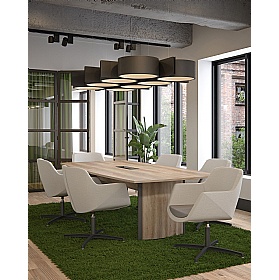 Aerofoil Boat Shaped Boardroom and Conference Tables - Meeting Room