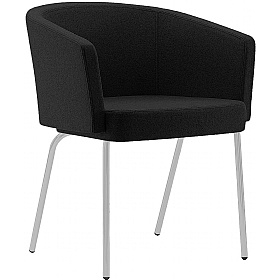 Zone 4-Leg Meeting and Breakout Chairs - Reception Area