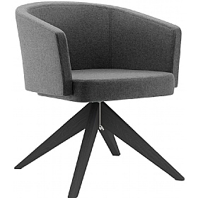 Zone Scandi Swivel Meeting and Breakout Chairs - Reception Area