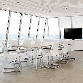 Reflex Rectangular Boardroom and Conference Tables