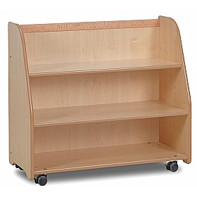 Explorer Zone Mobile Bookcase with Mirror Back