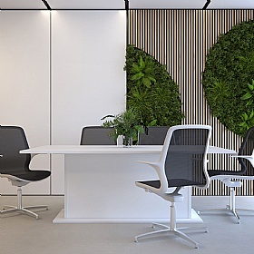 Qube Rectangular Boardroom and Conference Tables