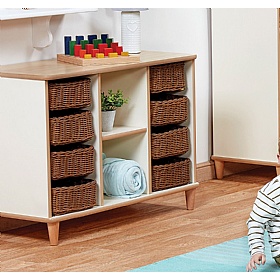 Home from Home Shallow Basket Tray Storage