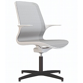 Tempo Bianca Agile Mesh 4 Star Meeting and Breakout Chairs - Meeting Room
