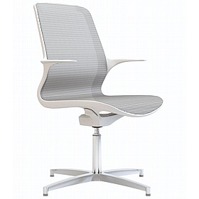 Tempo Bianca Agile Mesh 4 Star Meeting and Breakout Chairs - Meeting Room