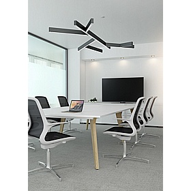 Tempo Bianca Agile Mesh 4 Star Meeting and Breakout Chairs - Meeting Room