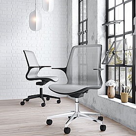 Tempo Nera Agile Mesh Task Chairs - Office Chairs