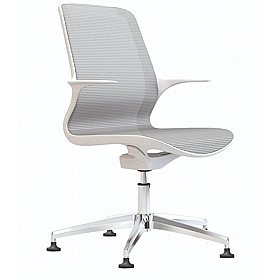 Tempo Bianca  Agile Mesh Meeting and Breakout Chairs - Office Chairs