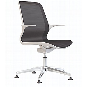 Tempo Bianca  Agile Mesh Meeting and Breakout Chairs - Office Chairs