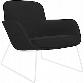 Toro Low Back Sled Base Lounge and Breakout Chairs - Reception Area